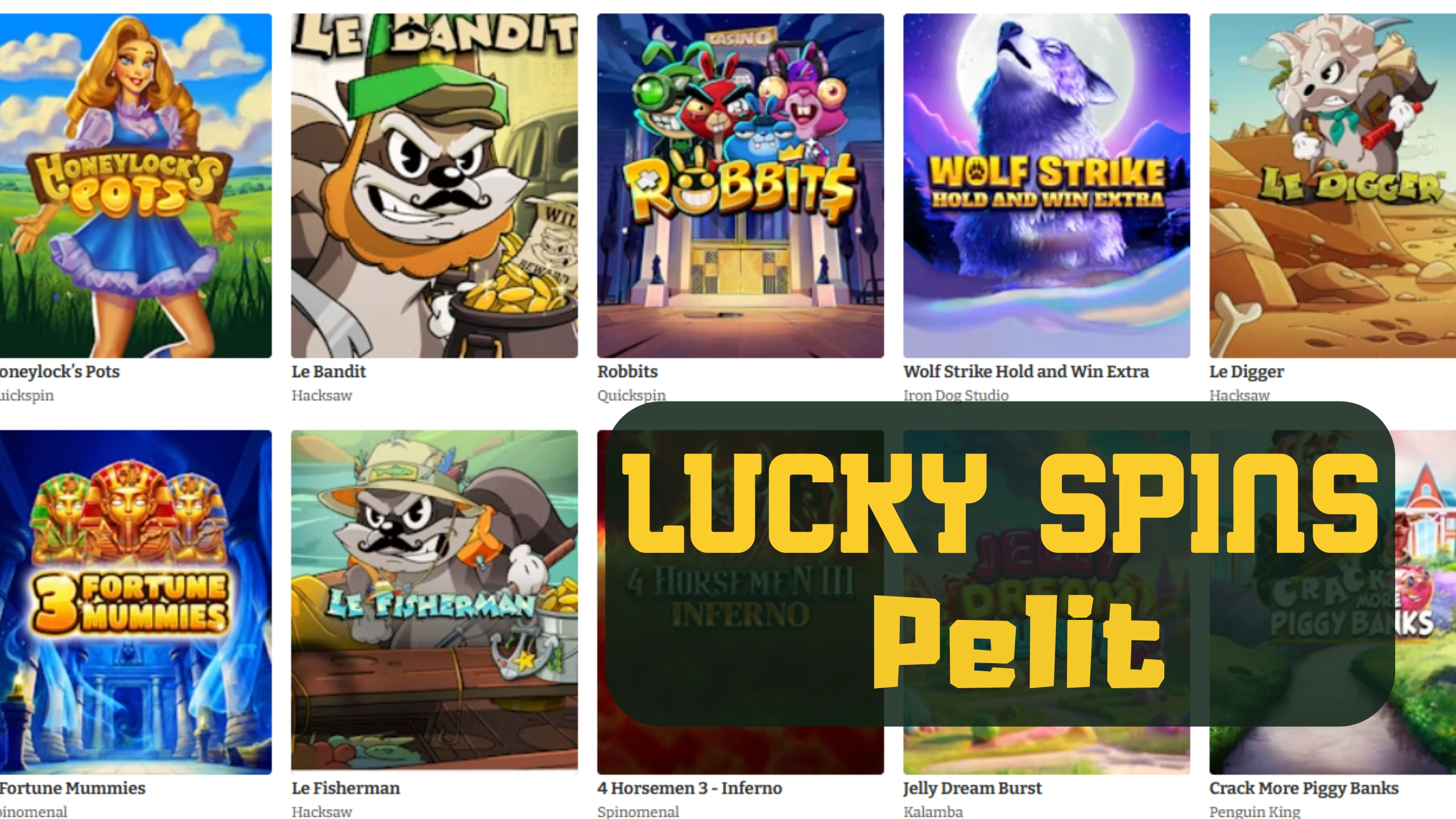 LuckySpins Pelit